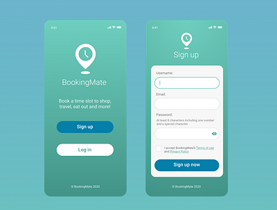 Sign up form app dailyui dailyuichallenge ui