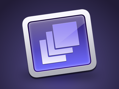 Super Secret Icon aluminium icon mac not blue purple secret