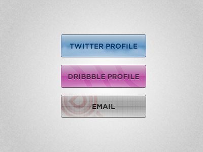 Badges badge dribbble email online sites twitter web