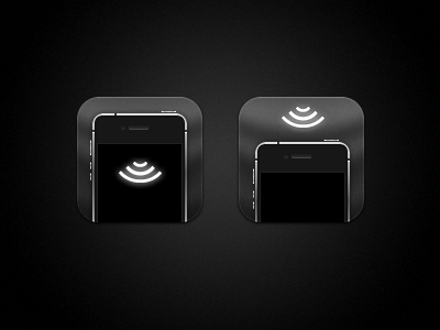 Airview Replacement Icon airplay airview iphone itunes music video wi fi