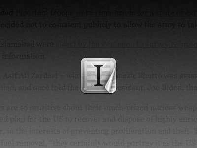 Instapaper icon instapaper ipad