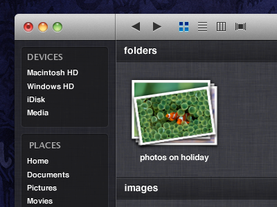 Finder in Lion Update mac os x mac os x lion interface ios