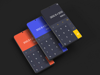 Digital Calculator Design - Interface Design adobe xd app design app interface arifulislamblue calculator calculator design design interface product design ui ux uxui designer