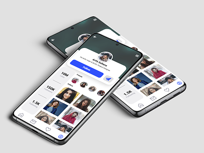 Personal Profile User Interface Design