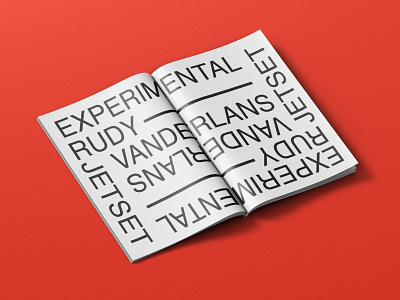 SPECIMEN TYPOGRAPHIQUE // HELVETICANISM // experimental jetset design editorial design typography