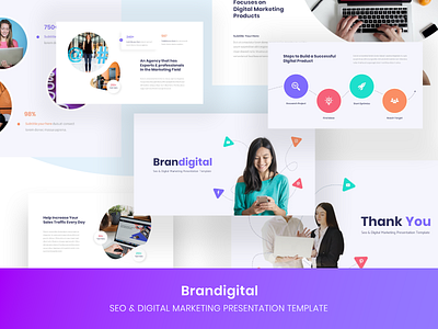 Brandigital - SEO & Digital Marketing Presentation Template