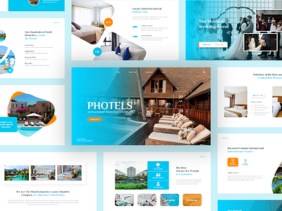 Photels - Hotel & Resort Presentation Template apartment business powerpoint creative slide holiday hotel powerpoint template presentation presentation template real estate resort travel typography vacation