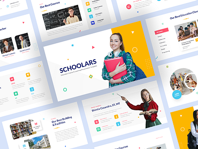 Schoolars – Education Course & Learning Presentation Template