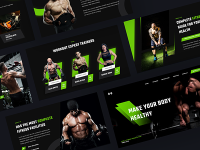 Workout - GYM, Fitness & Sports Presentation Template abs aerobic bodybuilding boxing business powerpoint creative slide design fitness gym powerpoint template presentation presentation template sport typography yogo