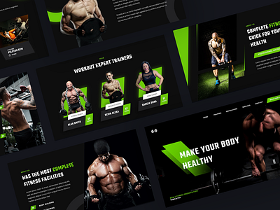 Workout - GYM, Fitness & Sports Presentation Template