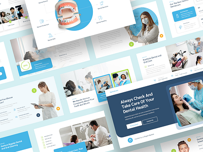 Dentalcare - Dentist Medical Clinic Presentation Template