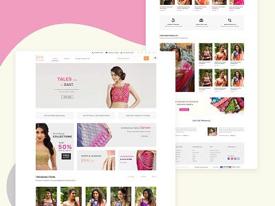 House of Blouse_Landing Page