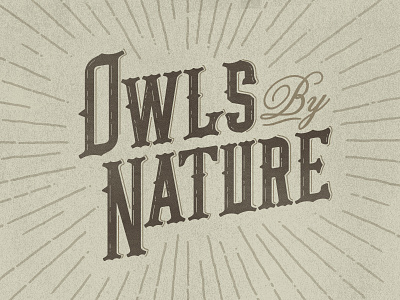 Owls By Nature