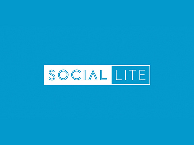 Social Lite Communications alberta brand brand agency brand and identity canada design edmonton identity logo marketing vector