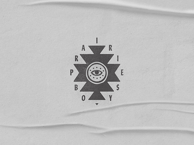 Prairie Boys alberta apparel aztec barber canada edmonton eye old rough supply tattoo triangle typography vintage
