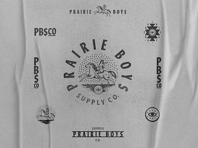 Prairie Boys Supply Co. alberta aztec brand cowboy dots edmonton eye horse monogram naked navajo texture
