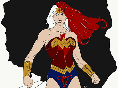 Wonder Woman Animation by Nimblechapps on Dribbble