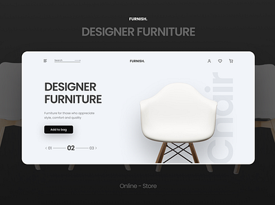 Furniture - online store figma furniture online shop store ui website