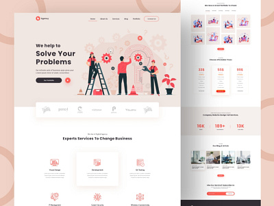 Bgency Digital it Web  Template