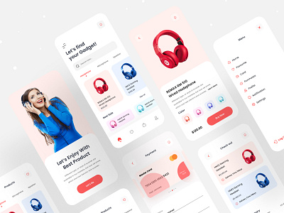 Wireless Headphone E-commerce App