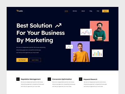 Digital Agency Landing Page