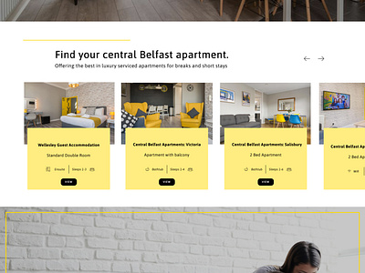 Apartment selection for website