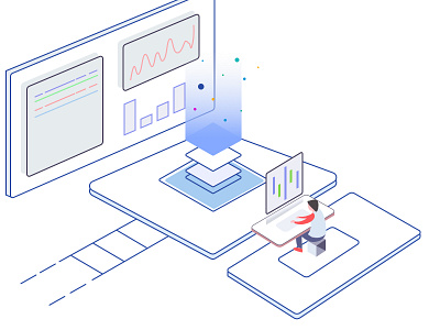 Isometric View - Research Laboratory boy buildings design factory graphic design illustration isometric design laboratory product research