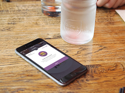 Loyalty Offers food ordering ios 8 ui ux
