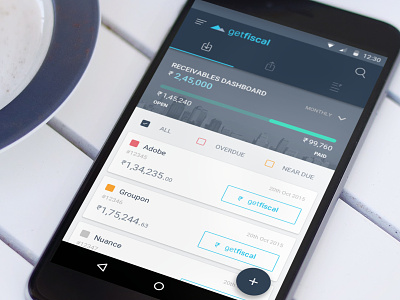 Dashboard android dashboard ios material design minimal numbers