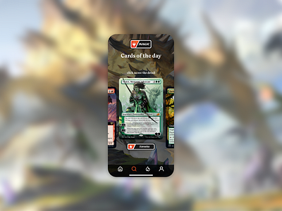 Magic The Gathering App cards game game app game design gamer gaming gaming app magic magic the gathering mobile mobile app mobile ui mobile uiux ui ui design uidesign ux ux design uxdesign uxui