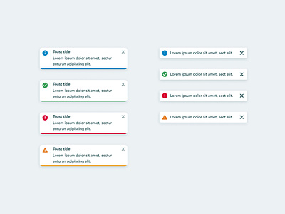 Toast Notifications (mobile) By Alexis Vaysse On Dribbble