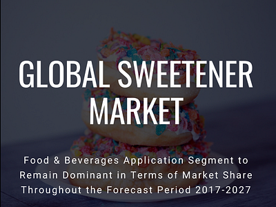 Growth of Sweetener Market to 2027