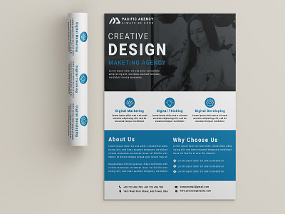 Corporate Flyer Design banner brand branding brochure business card corporate cover creative design flyer graphic design illustration leaflet logo magazine poster print rackcard templeat ui