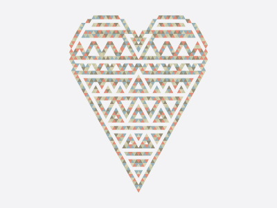 Heart heart illustration logo