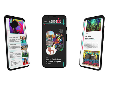 Aerosol Editorial Design App