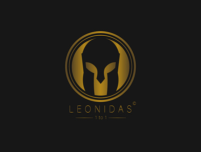 Leonidas Gym 2d clean design design gym logo logodesign minimalist logo symmetry