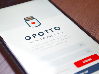 Opotto App app branding logo ui ux web