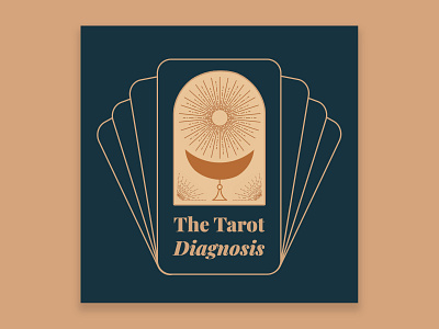 Tarot Logo branding design logo logo design logo designer tarot tarot card tarot logo typography