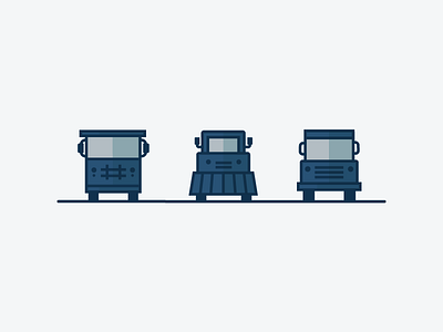 Vehicle Illustrations car flat fleet icon illustration saas truck vehicle