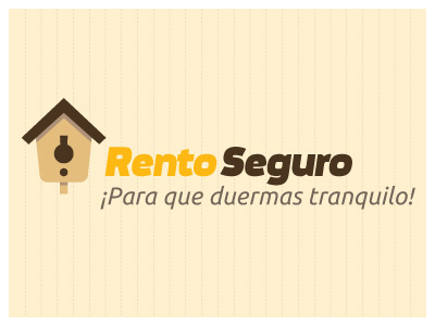 Rento Seguro bird house logo