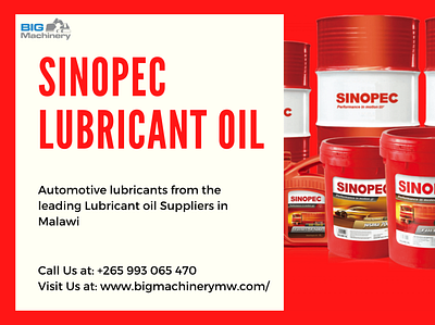 Sinopec Lubricant Oil & Lubricant oil Suppliers in Malawi
