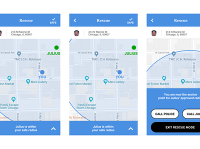 Variable views of one screen css ixd ui ux visual