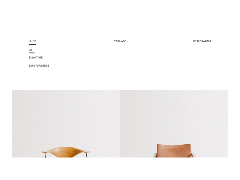 Desktop Furniture Image Hover css hover hover effect minimal principle ui visual