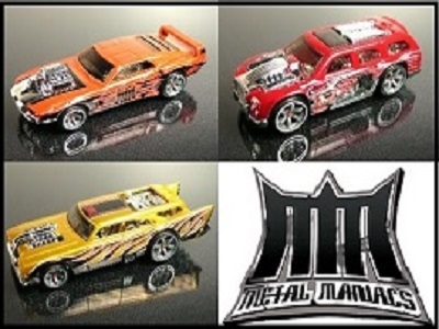 Hot wheels store acceleracers metal maniacs