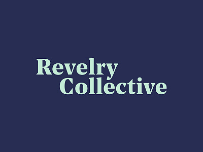 Revelry Collective identity logo mark symbol