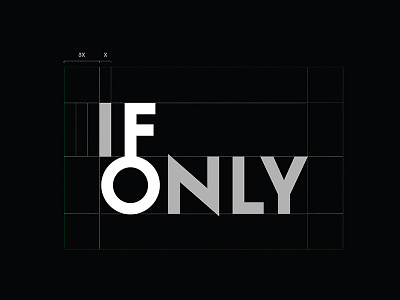 IfOnly Brandmark branding brandmark clear zone exclusion zone icon identity key logo