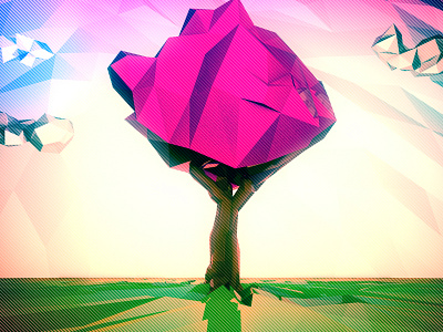 Day 11 Low poly test after effects cinema 4d everyday