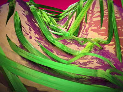 Day 14 - Candy Rock Mountain abstract after effects cinema 4d everyday