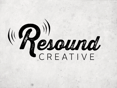 Resound Creative Logo Animation after effects animation cinema 4d fun motion design plexus trapcode form