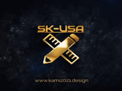 Gold LOGO animation design illustration logo vector